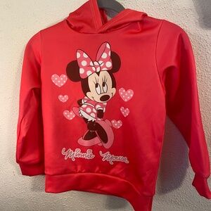 5T Minnie Mouse Hoodie